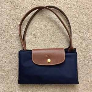 Navy Blue Longchamp Purse